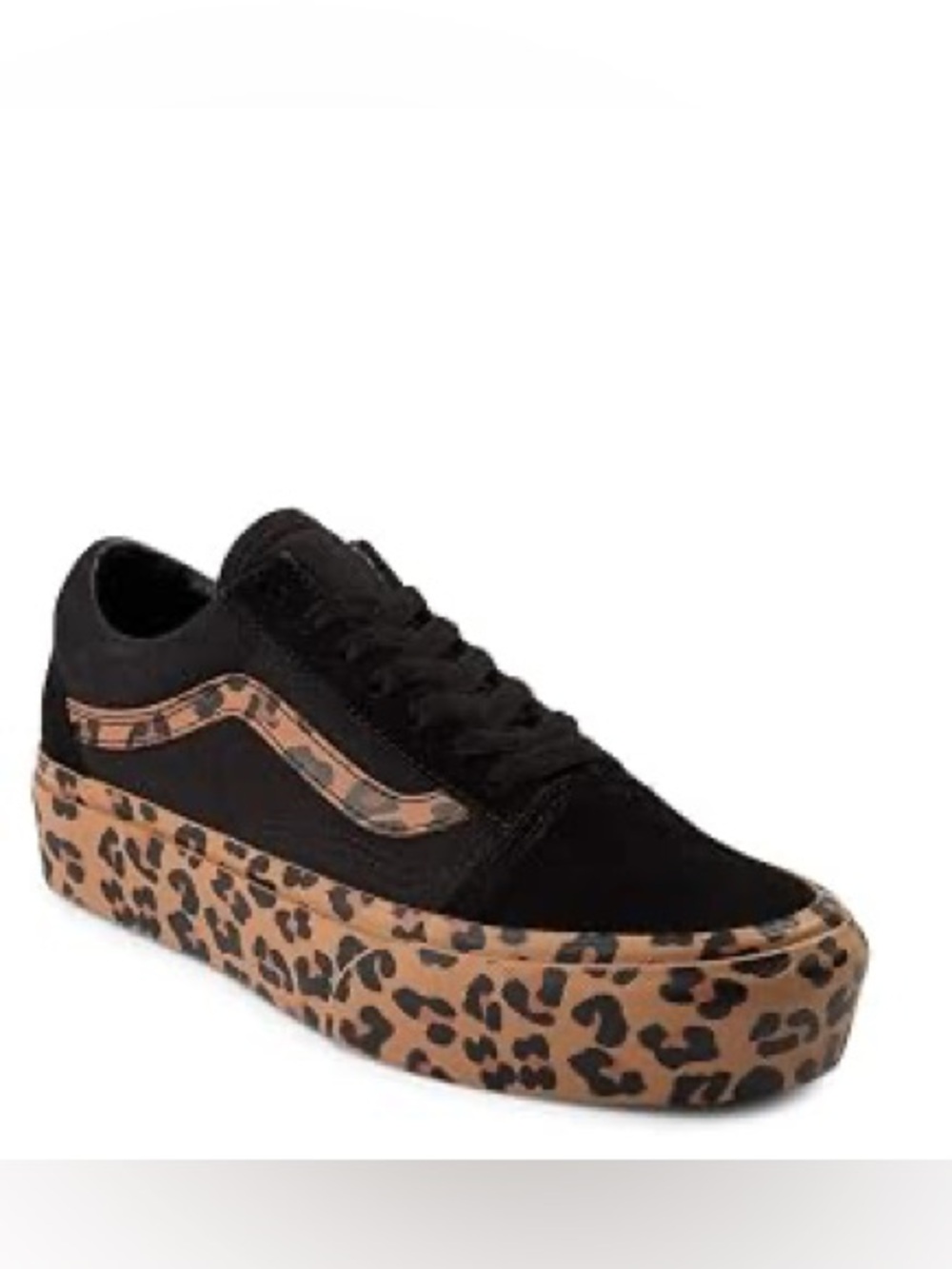 UEC VANS Old Skool Leopard Platform Sneakers Unisex W/9.5 & M/8